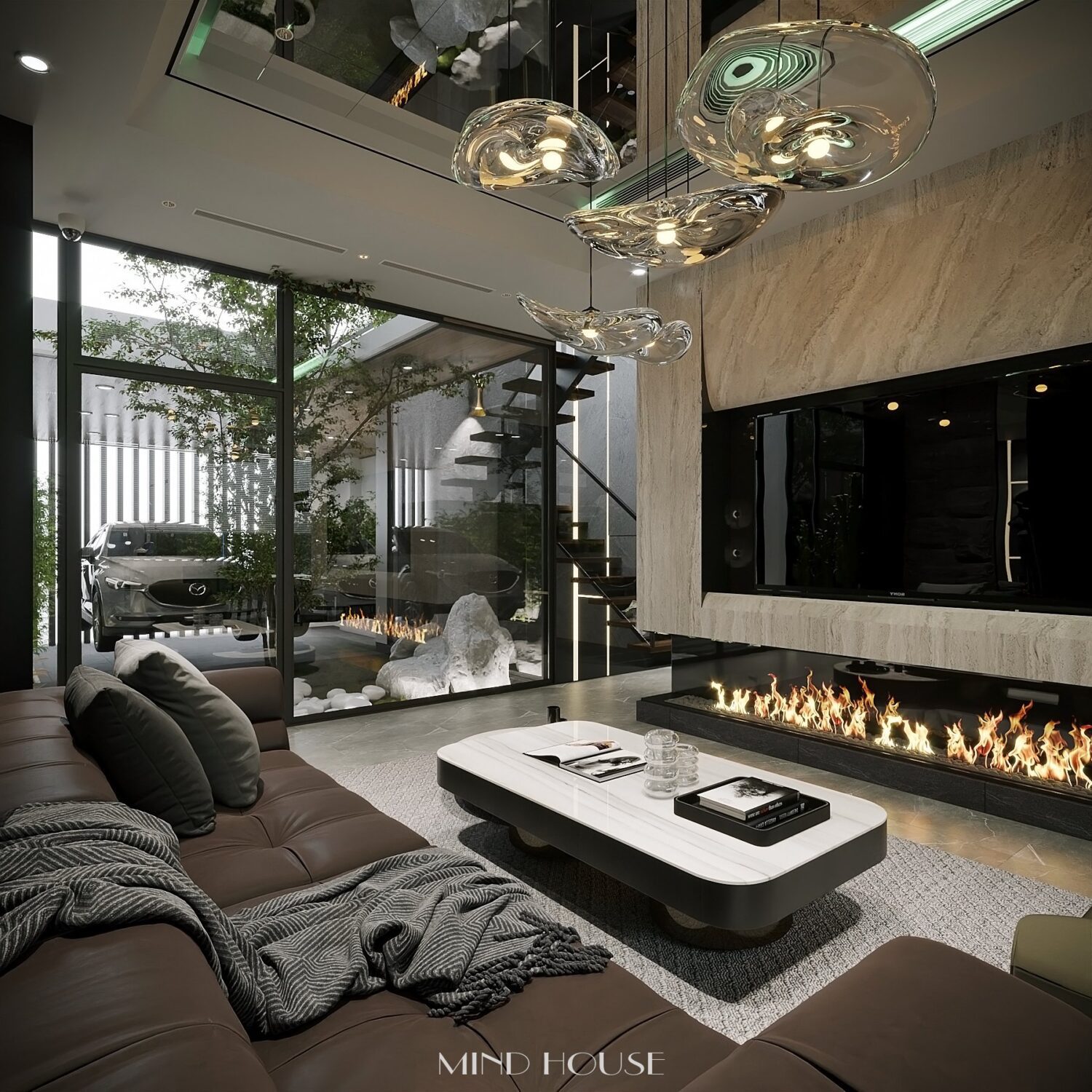 3D Interior Model Living room Scene 3dsmax 2412730