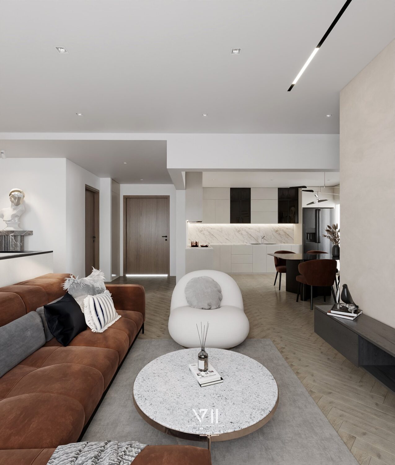 3D Interior Model Living room Scene 3dsmax 2412731