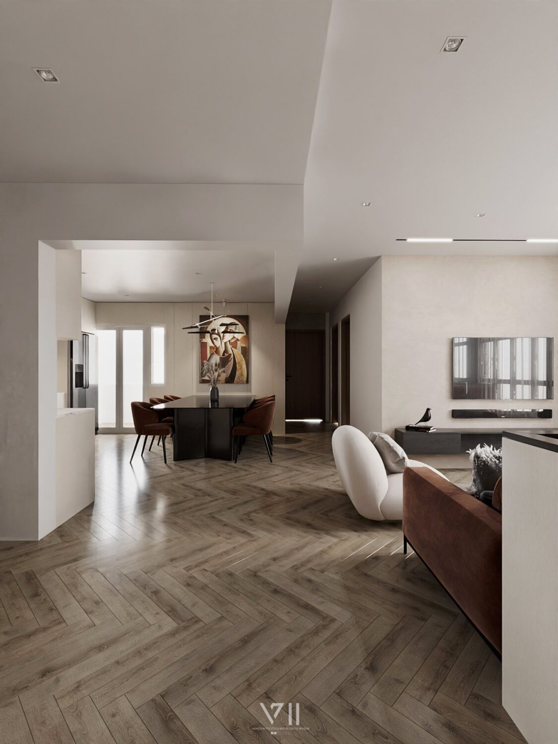 3D Interior Model Living room Scene 3dsmax 2412731