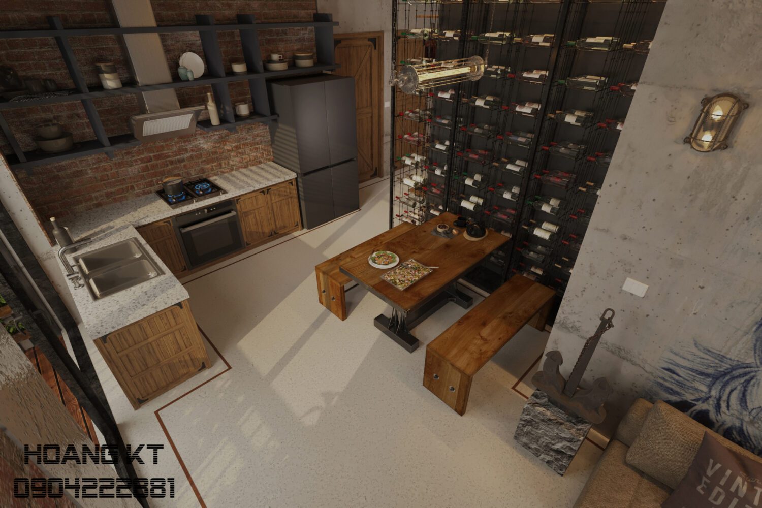 3D Interior Model Living room Scene 3dsmax 2412739