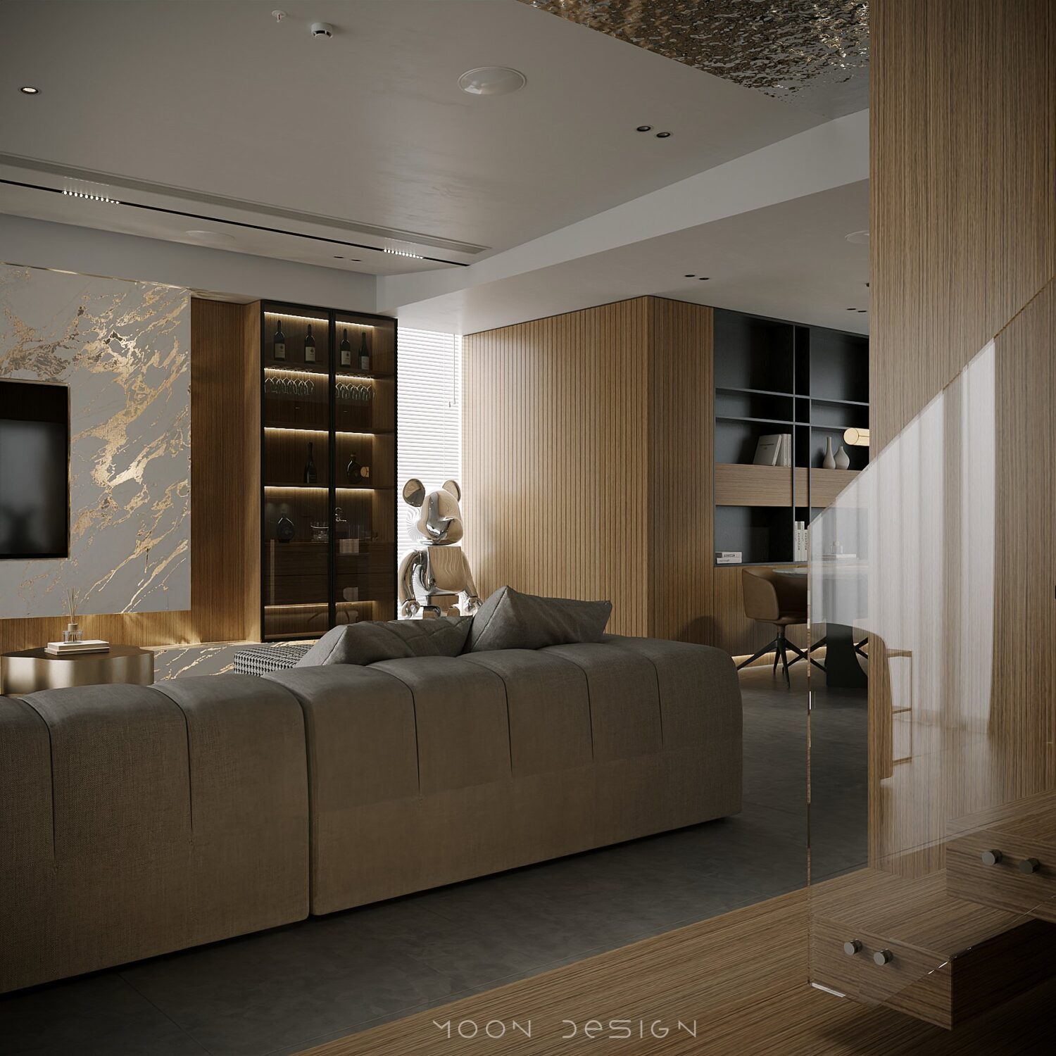 3D Interior Model Living room Scene 3dsmax 2412740
