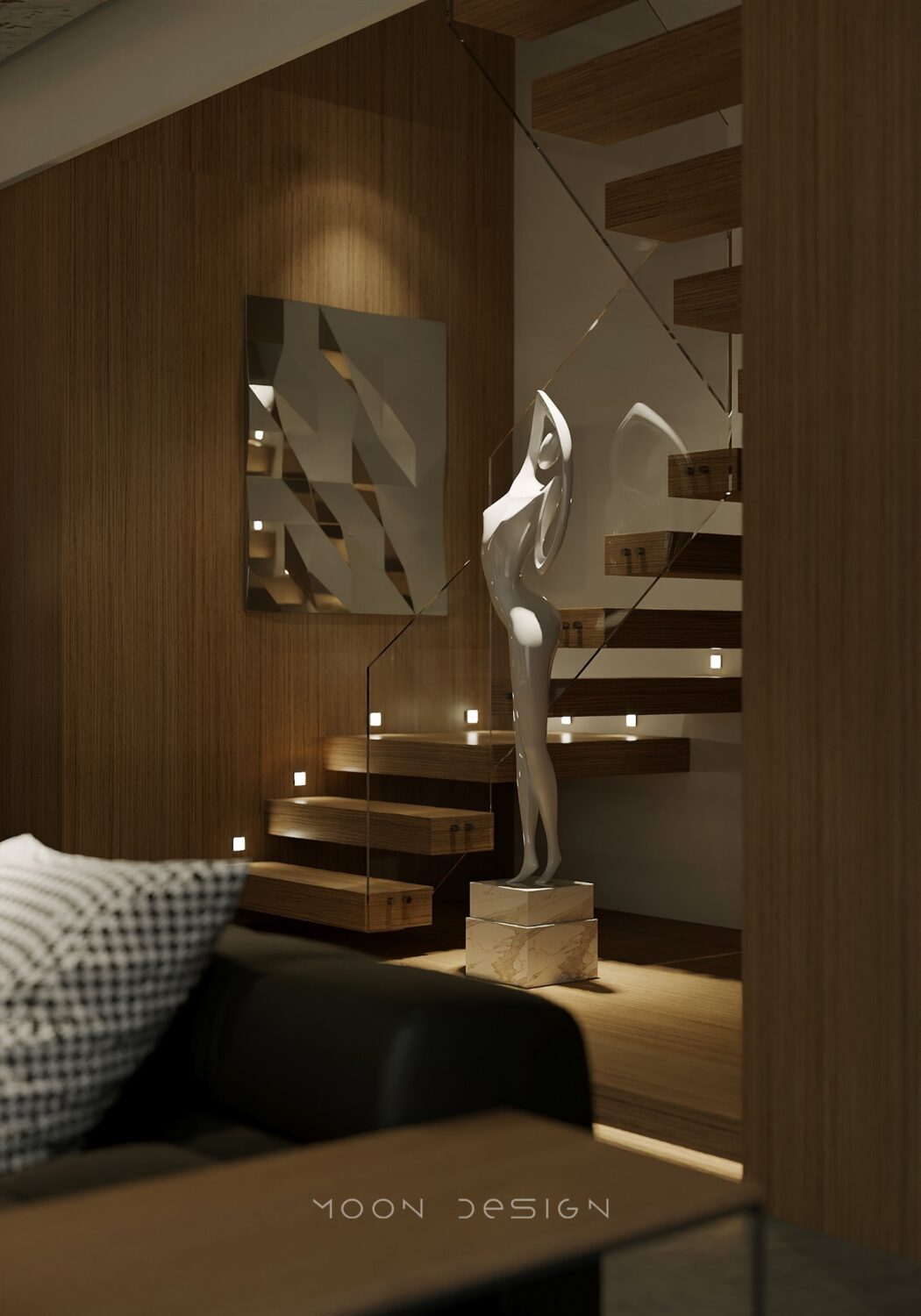 3D Interior Model Living room Scene 3dsmax 2412740