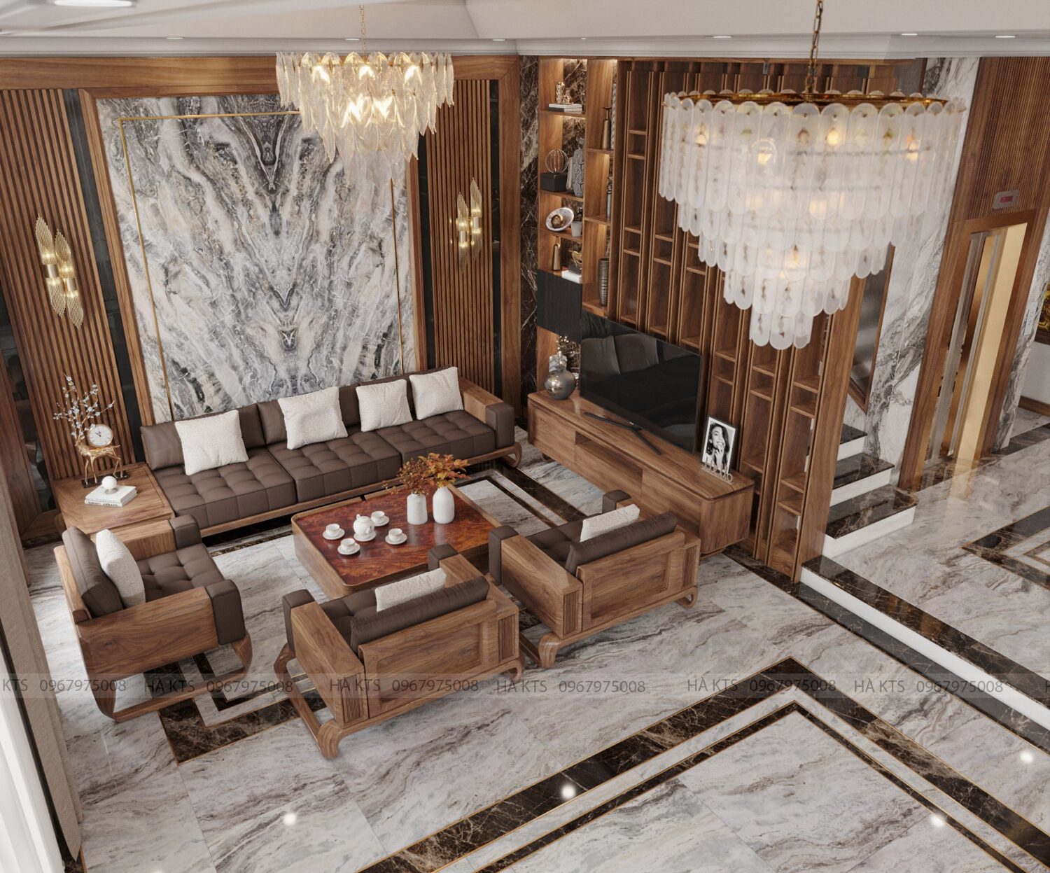 3D Interior Model Living room Scene 3dsmax 2412747