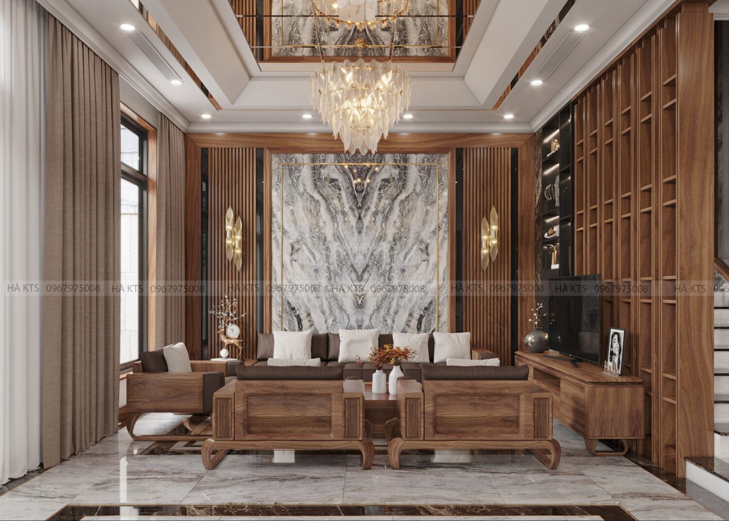 3D Interior Model Living room Scene 3dsmax 2412747