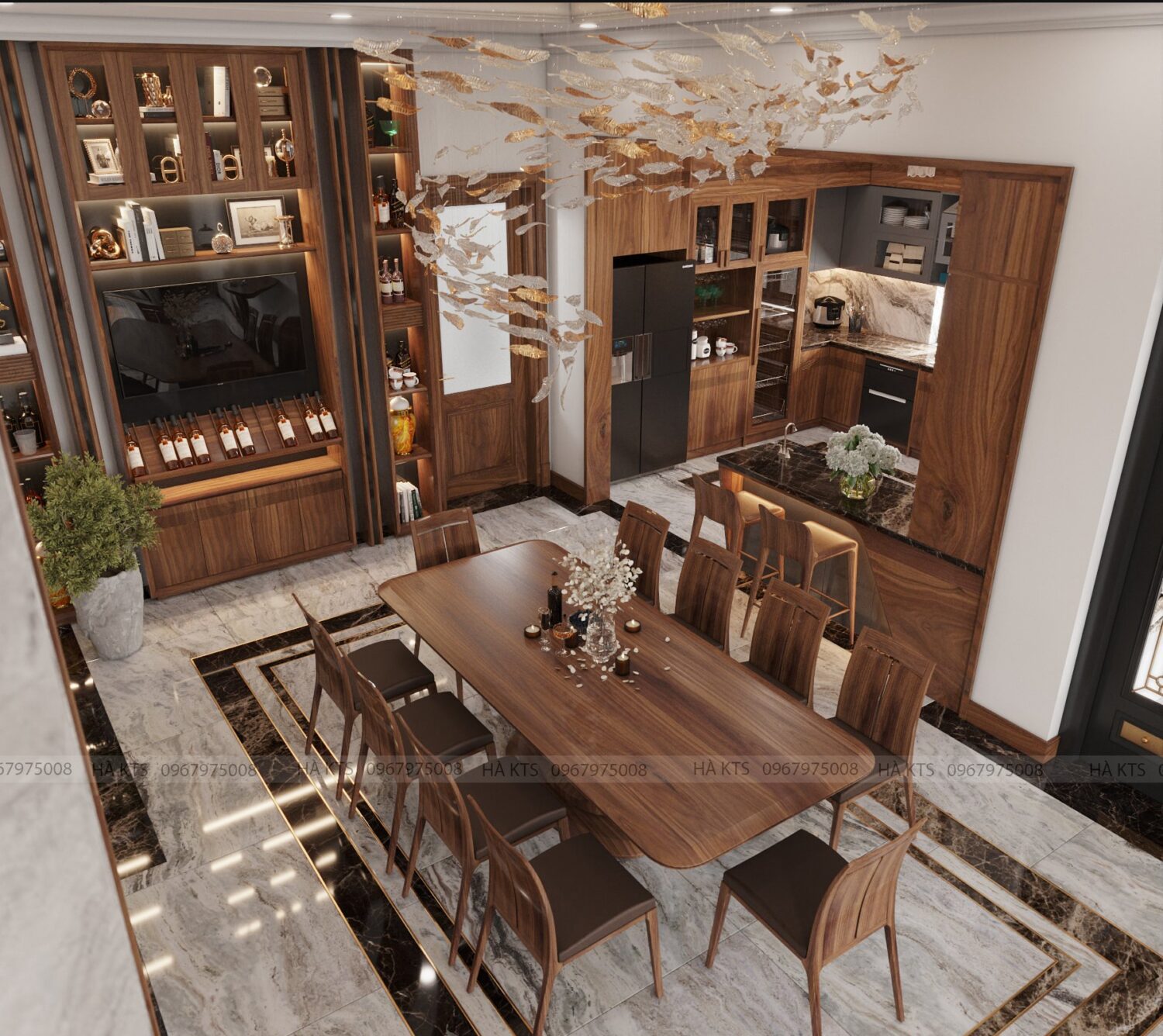 3D Interior Model Living room Scene 3dsmax 2412747