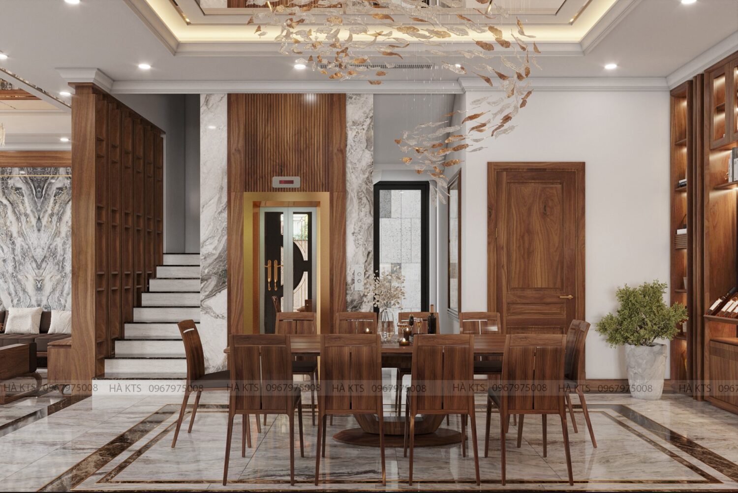 3D Interior Model Living room Scene 3dsmax 2412747