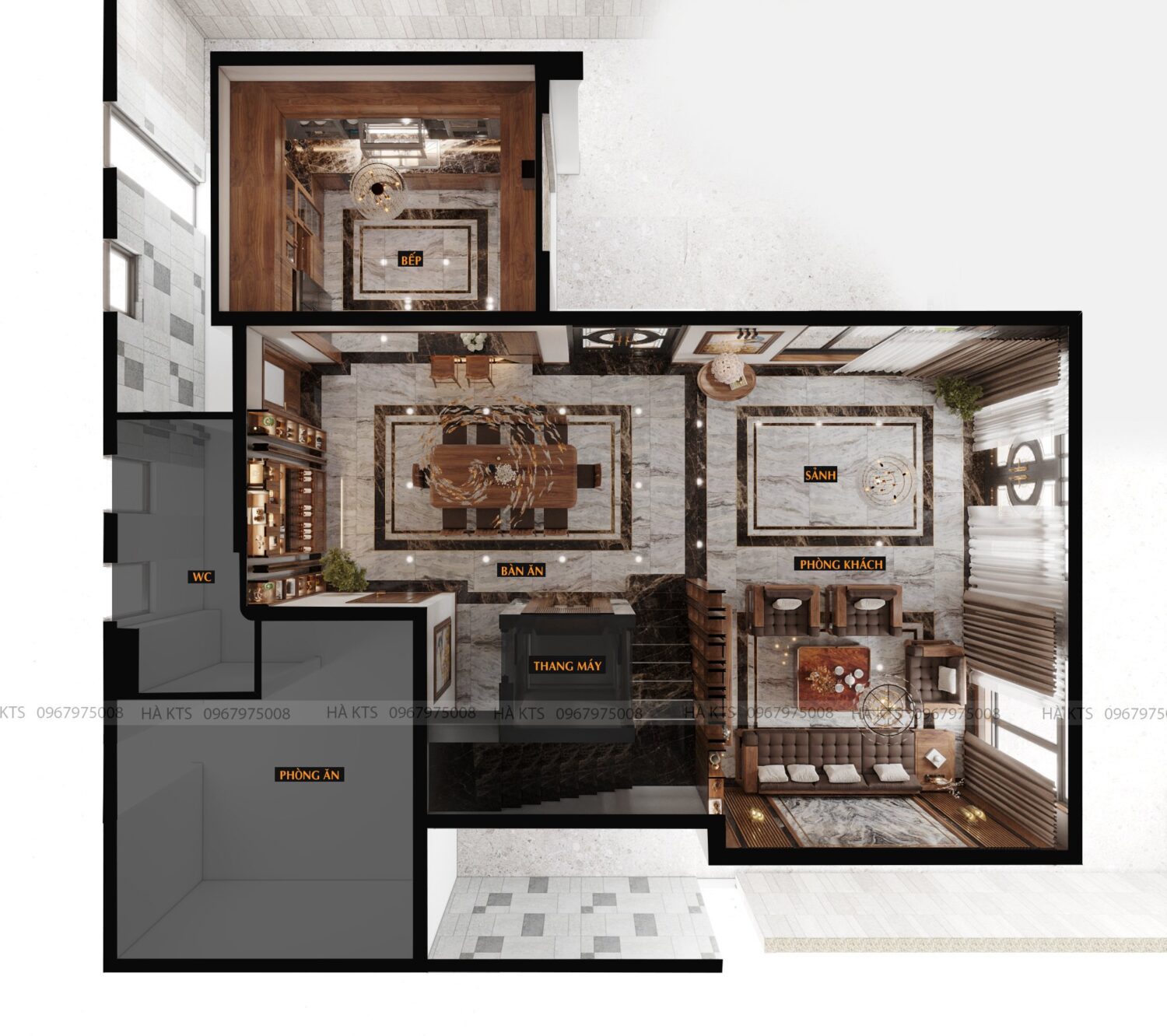 3D Interior Model Living room Scene 3dsmax 2412747