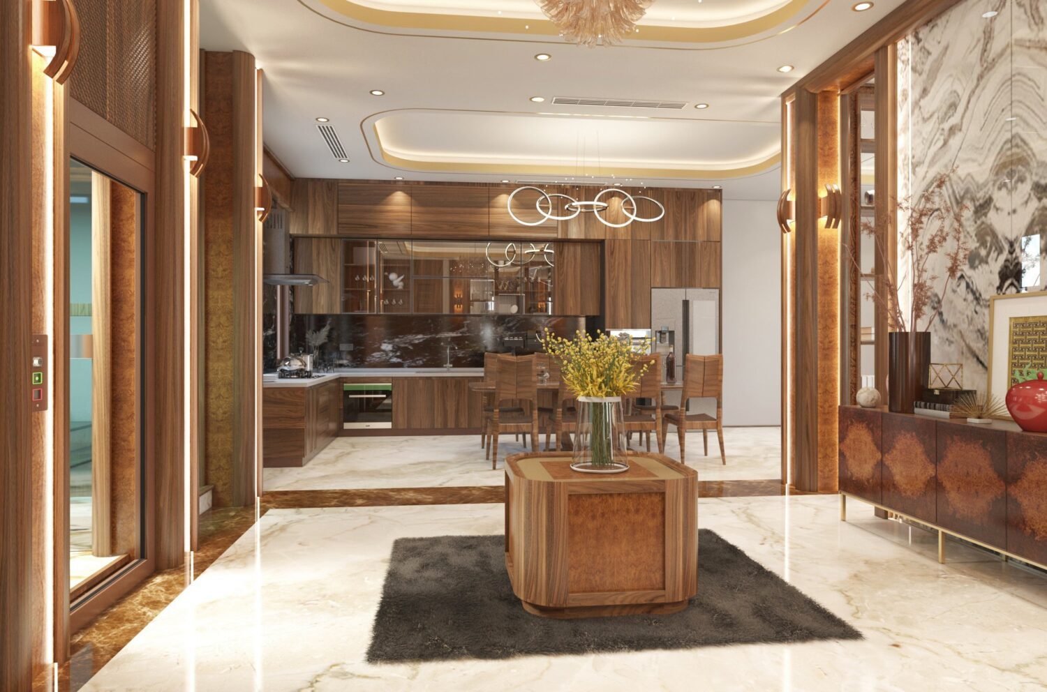 3D Interior Model Living room Scene 3dsmax 2412748