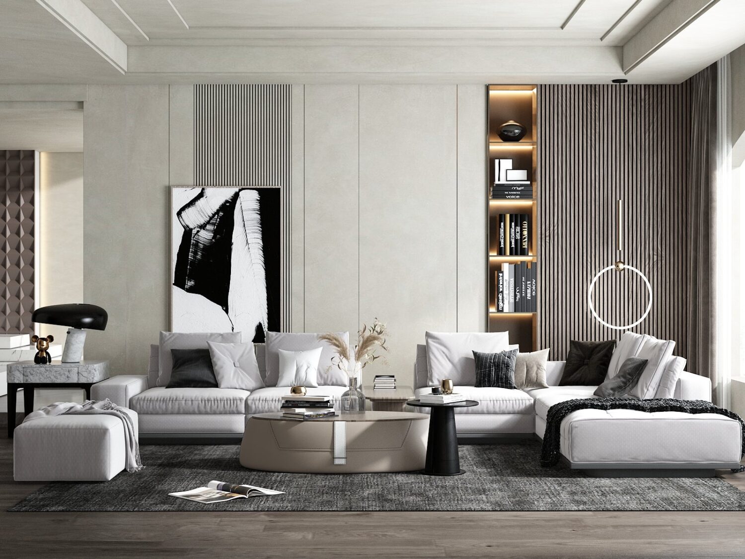 3D Interior Model Living room Scene 3dsmax 2412759