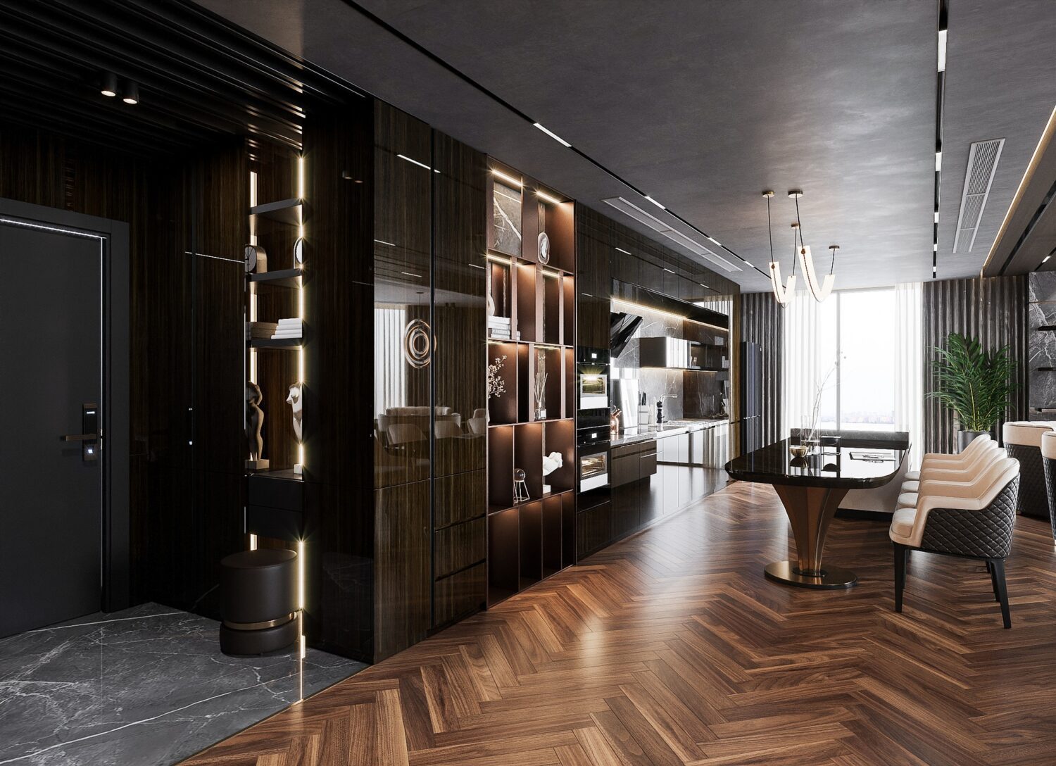 3D Interior Model Living room Scene 3dsmax 2412770