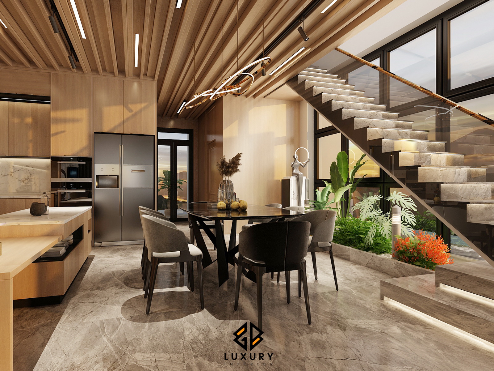 3D Interior Model Living room Scene 3dsmax 2412775