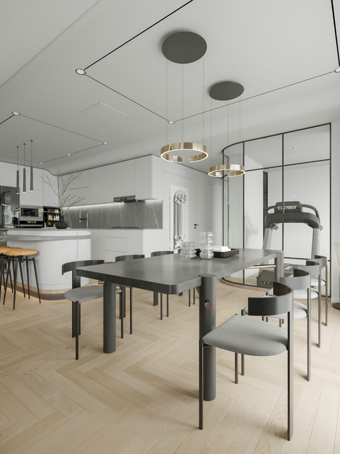 3D Interior Model Living room Scene 3dsmax 2412780