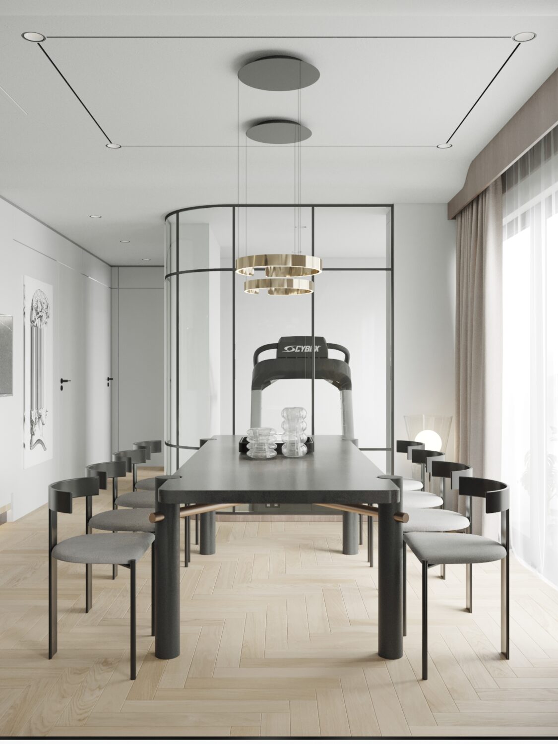 3D Interior Model Living room Scene 3dsmax 2412780