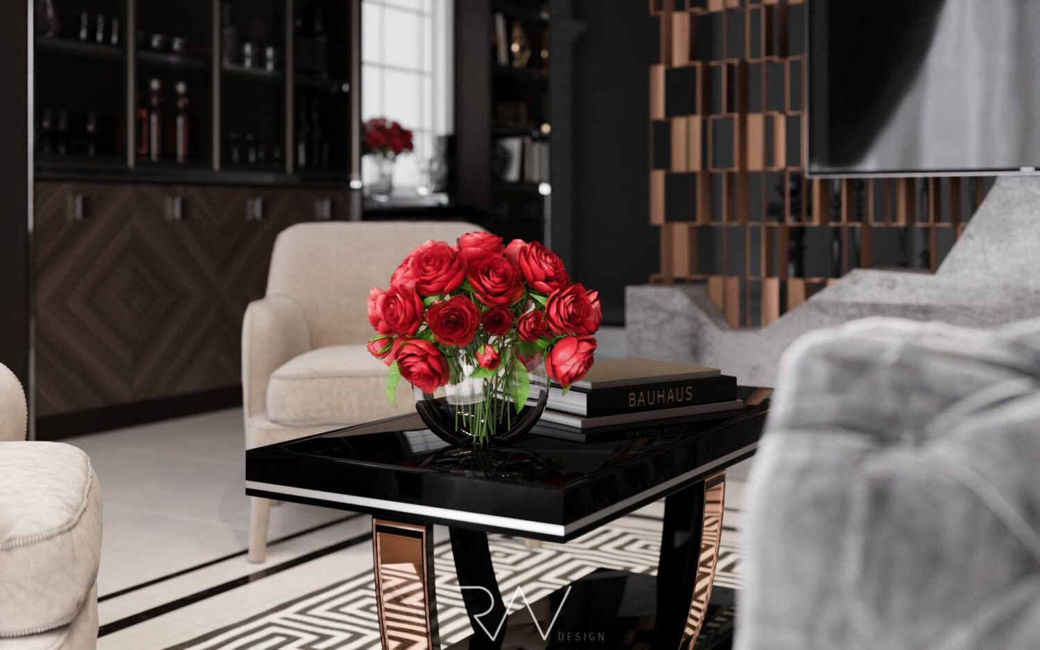 3D Interior Model Living room Scene 3dsmax 2412781