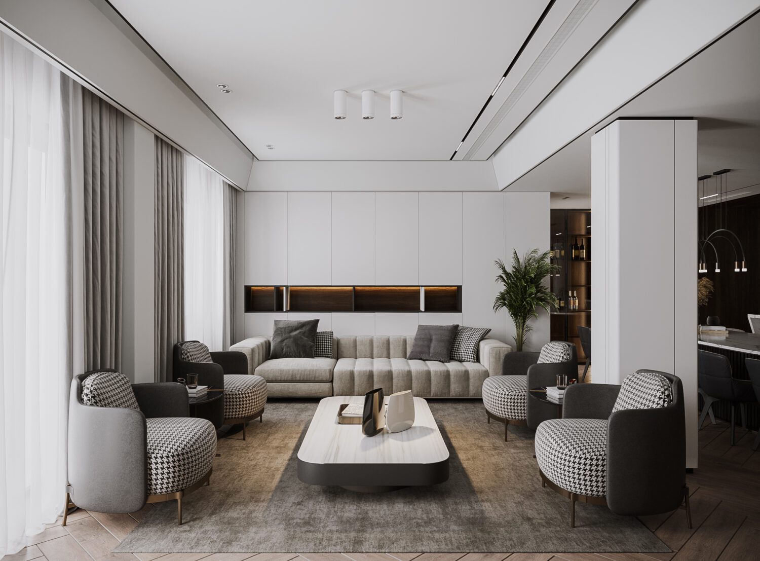 3D Interior Model Living room Scene 3dsmax 2412794