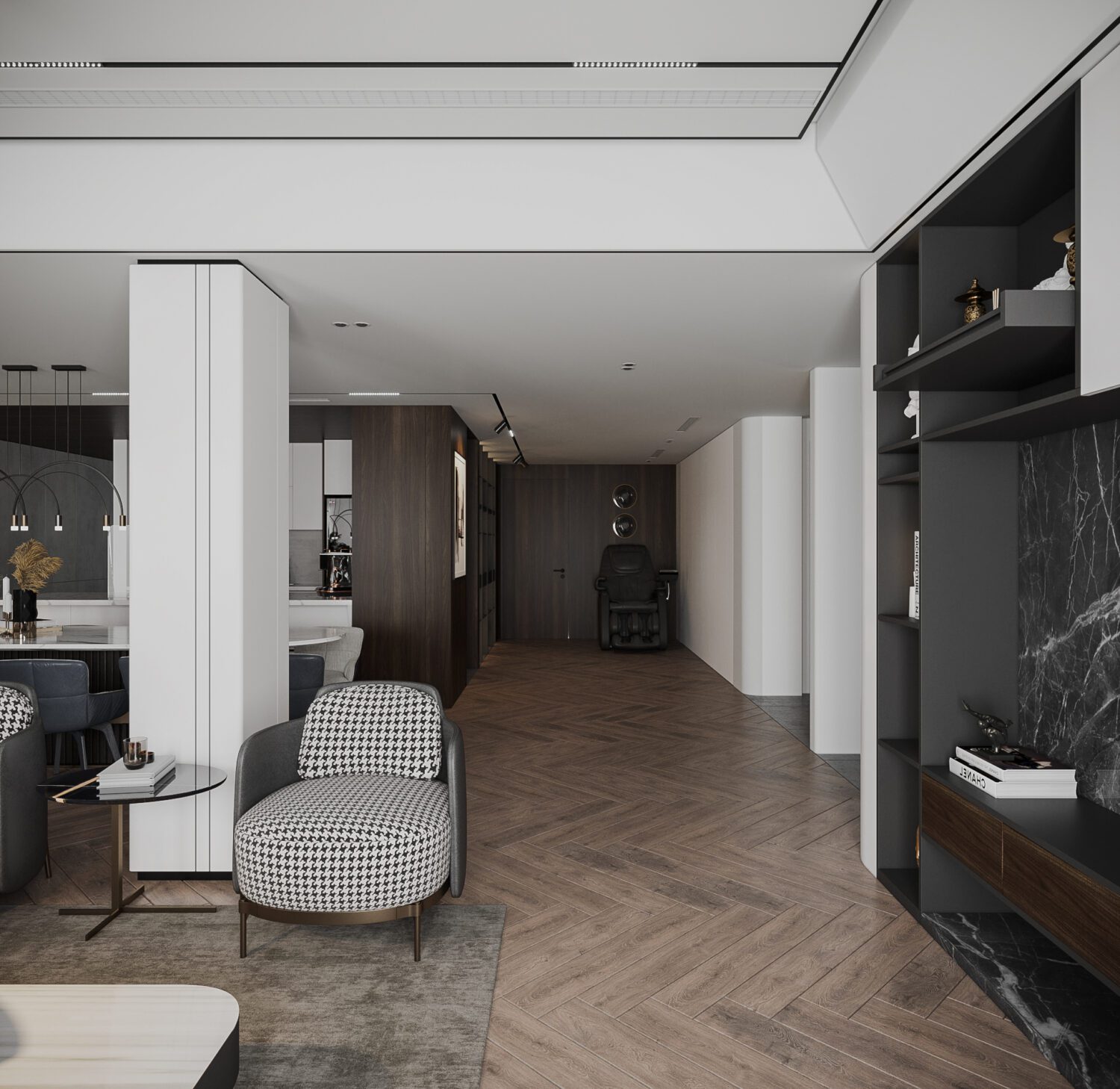 3D Interior Model Living room Scene 3dsmax 2412794