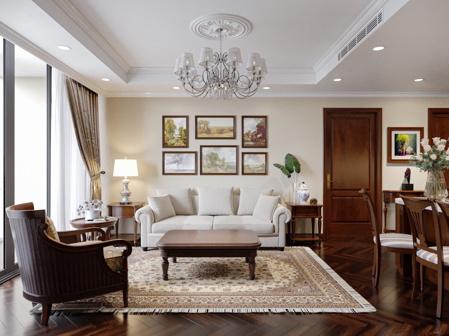 3D Interior Model Living room Scene 3dsmax 2412804