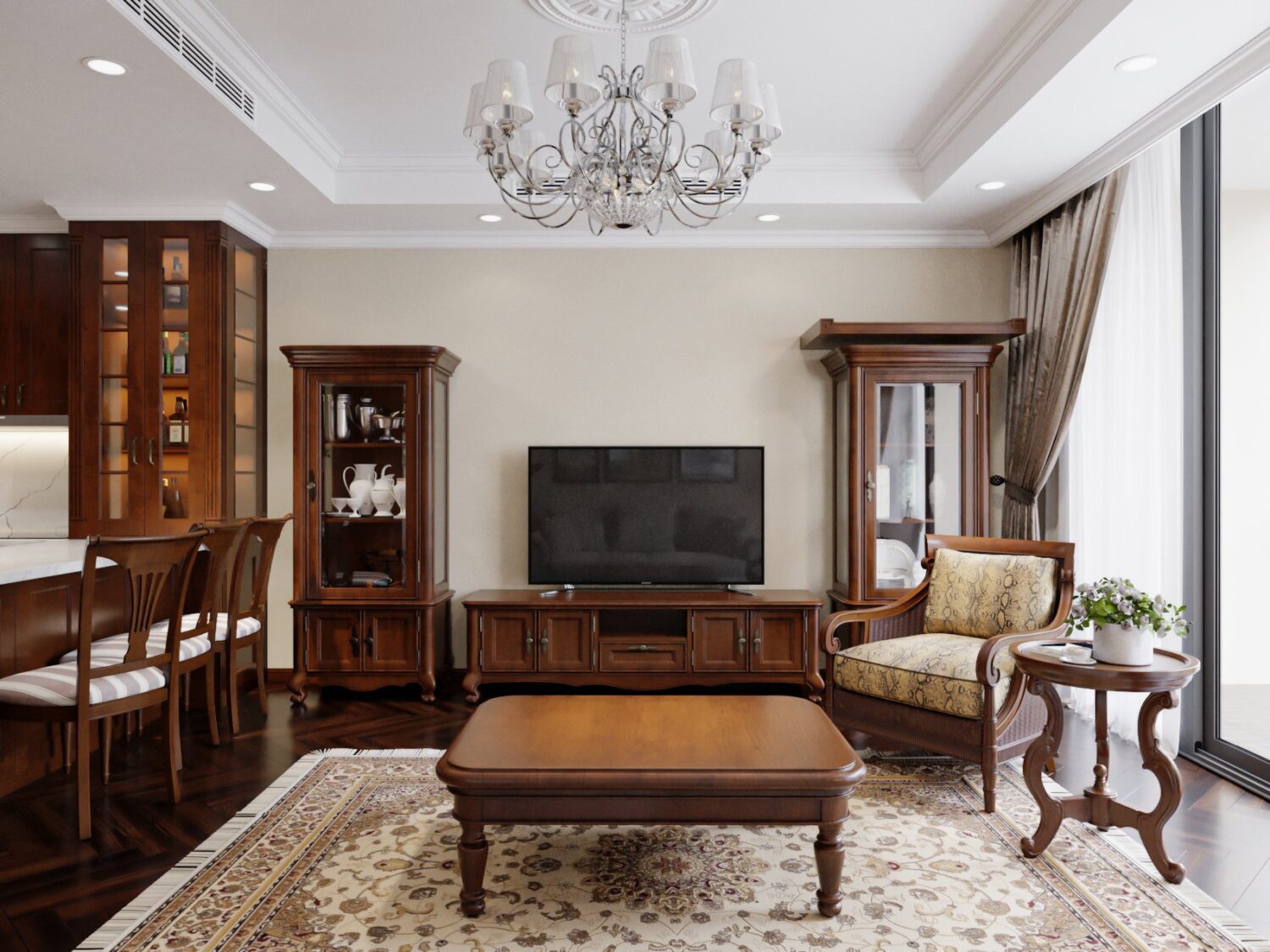 3D Interior Model Living room Scene 3dsmax 2412804