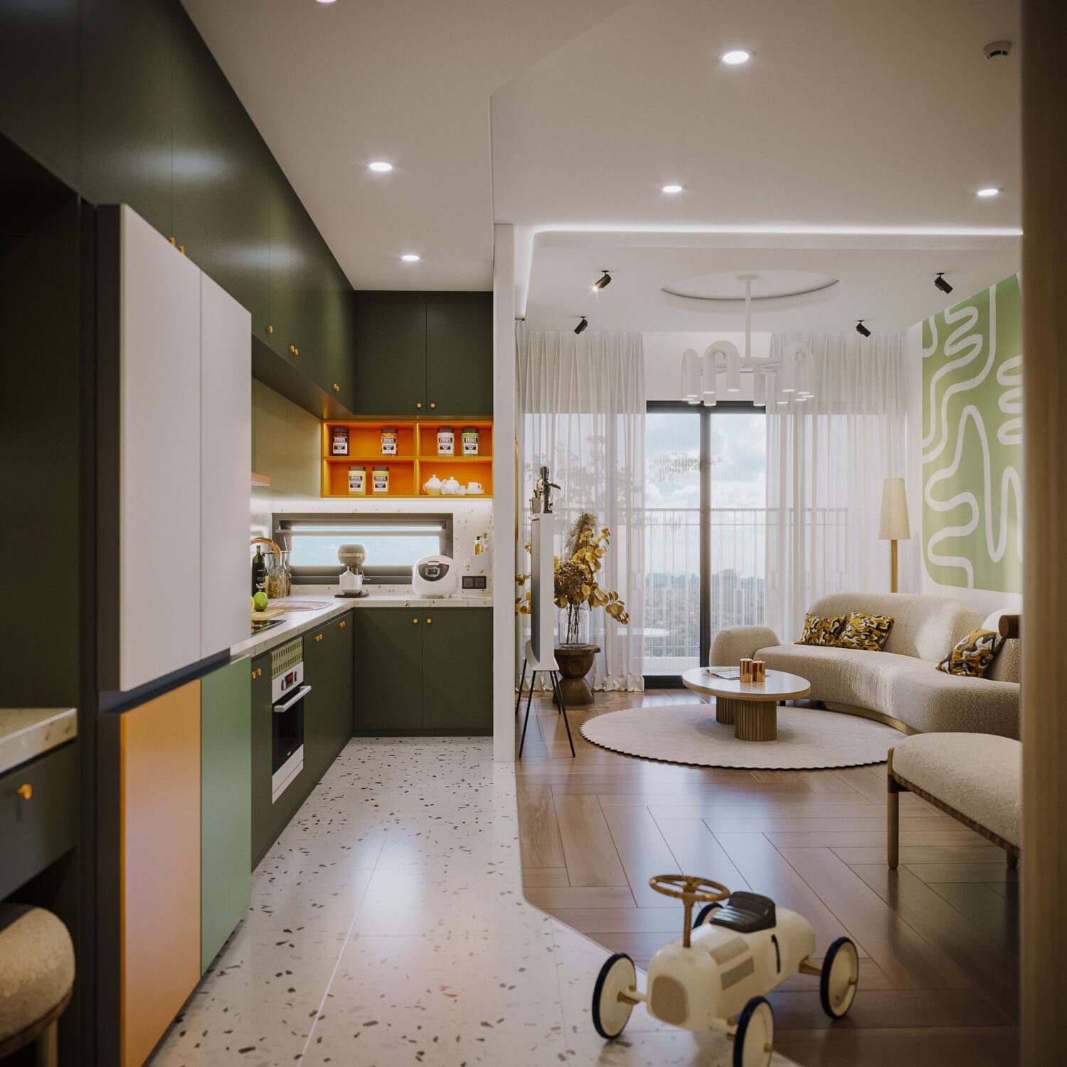 3D Interior Model Living room Scene 3dsmax 2412826