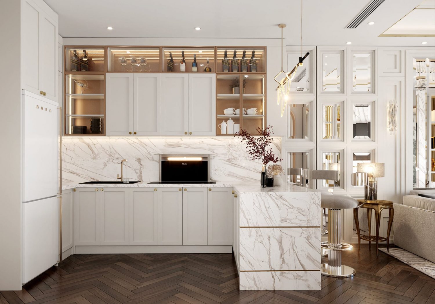 3D Interior Model Living room Scene 3dsmax 2412846