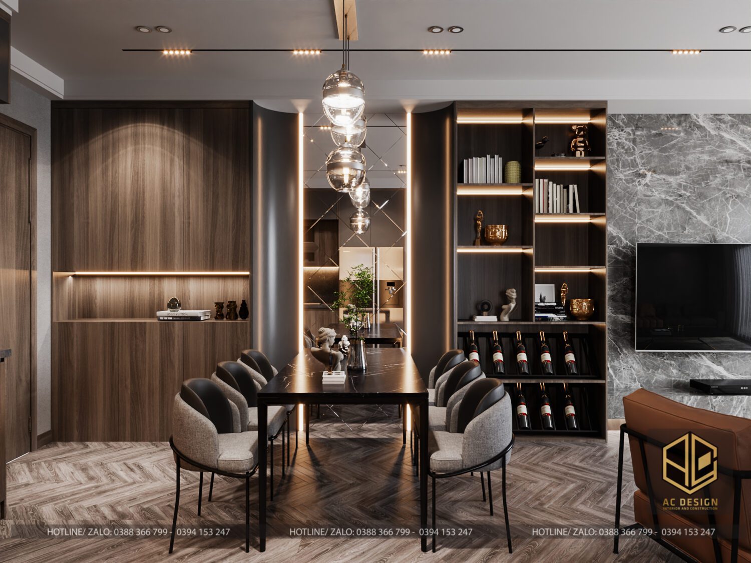 3D Interior Model Living room Scene 3dsmax 2412849