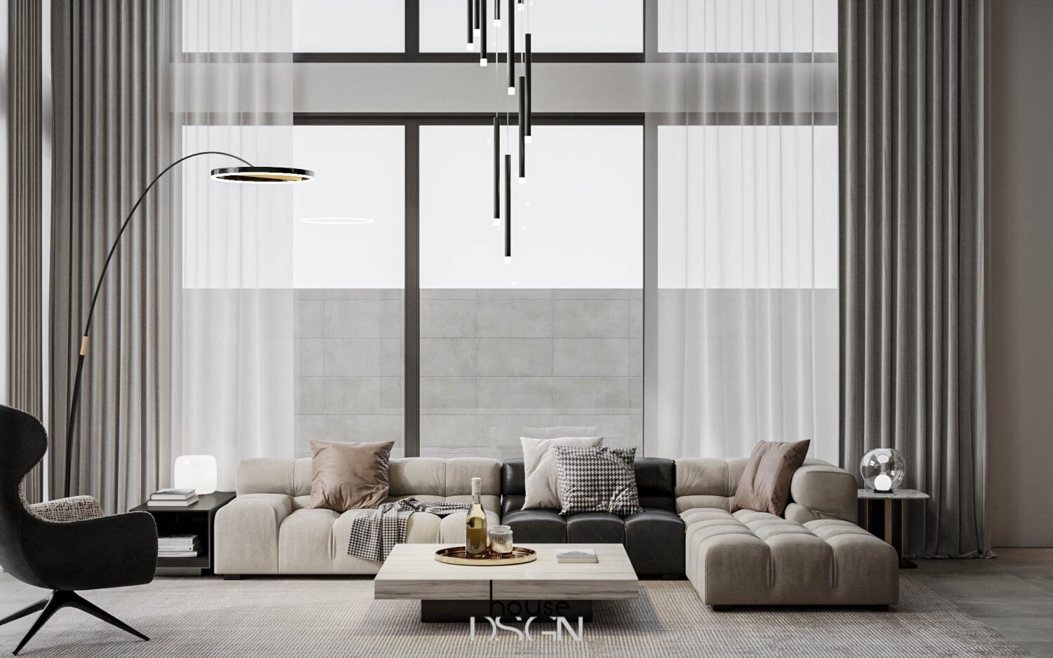 3D Interior Model Living room Scene 3dsmax 2412859