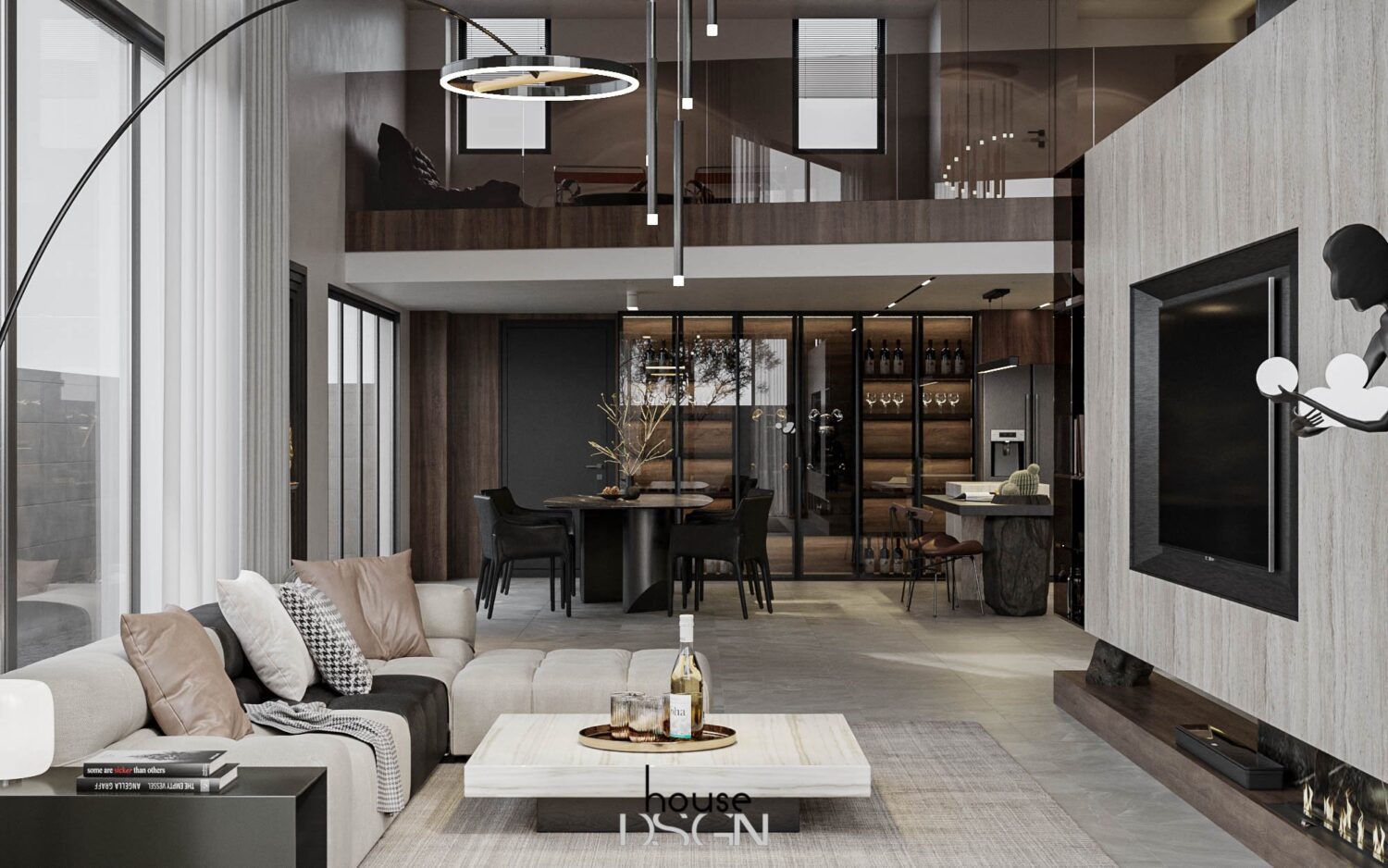 3D Interior Model Living room Scene 3dsmax 2412859