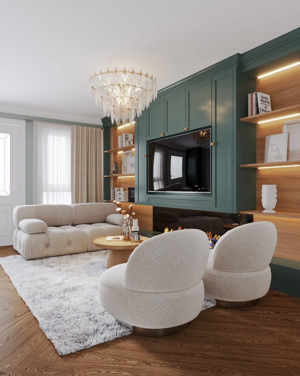 3D Interior Model Living room Scene 3dsmax 2412866