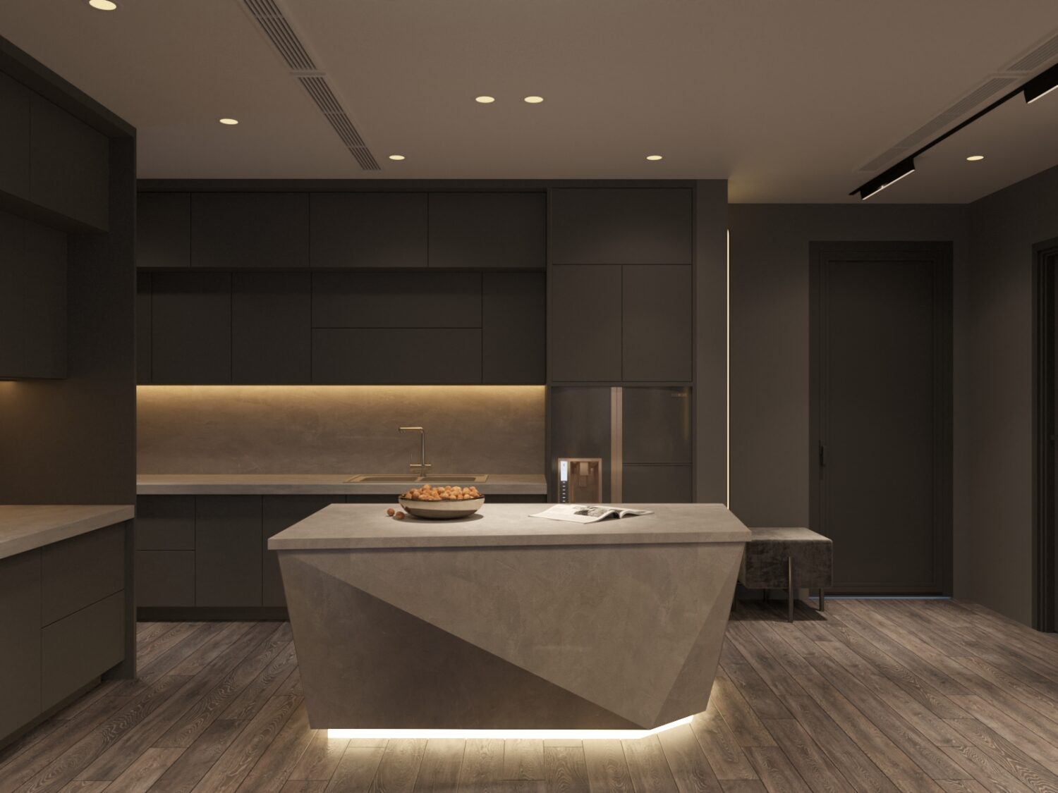 3D Interior Model Living room Scene 3dsmax 2412873