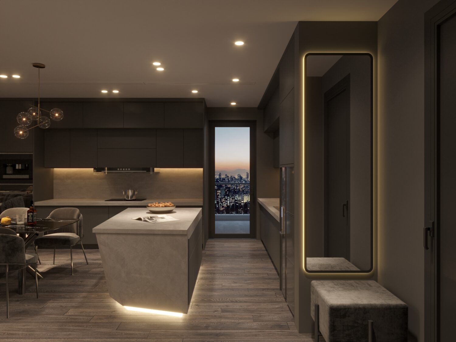 3D Interior Model Living room Scene 3dsmax 2412873