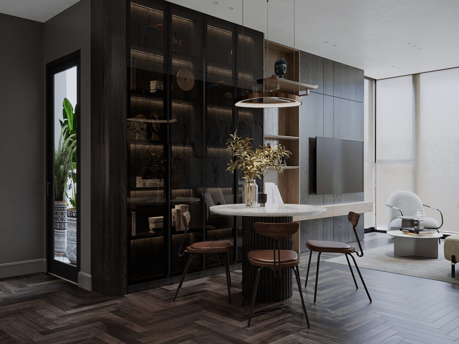 3D Interior Model Living room Scene 3dsmax 2412882