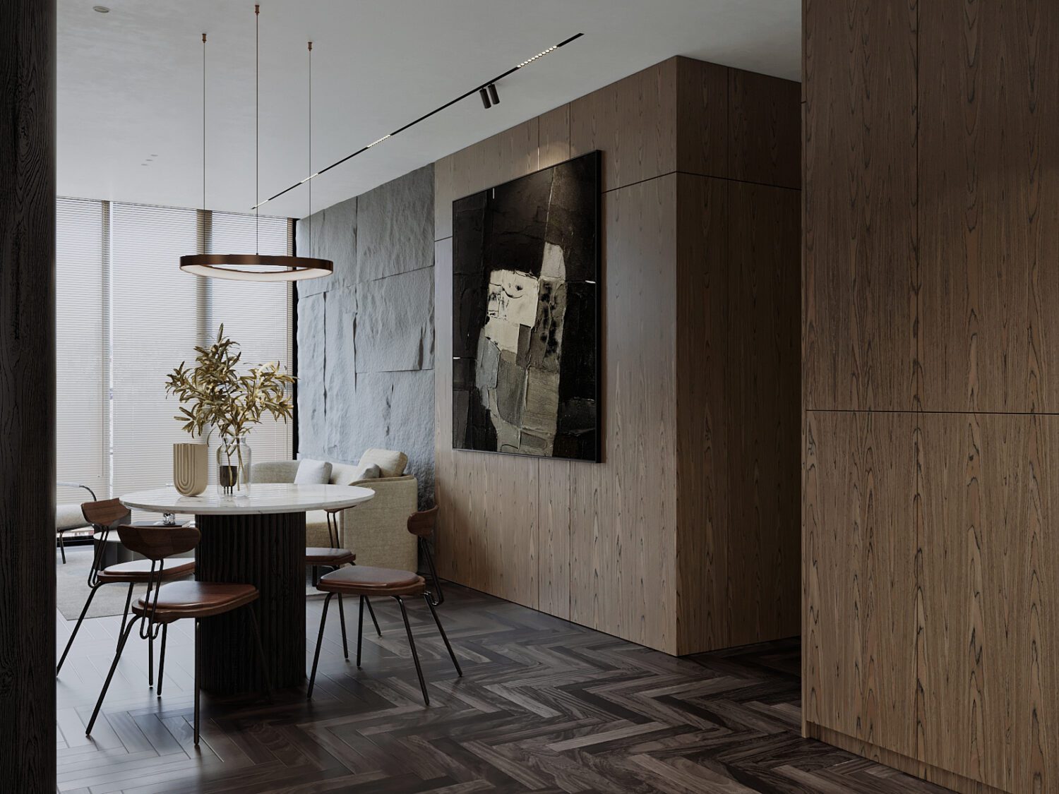 3D Interior Model Living room Scene 3dsmax L1547236