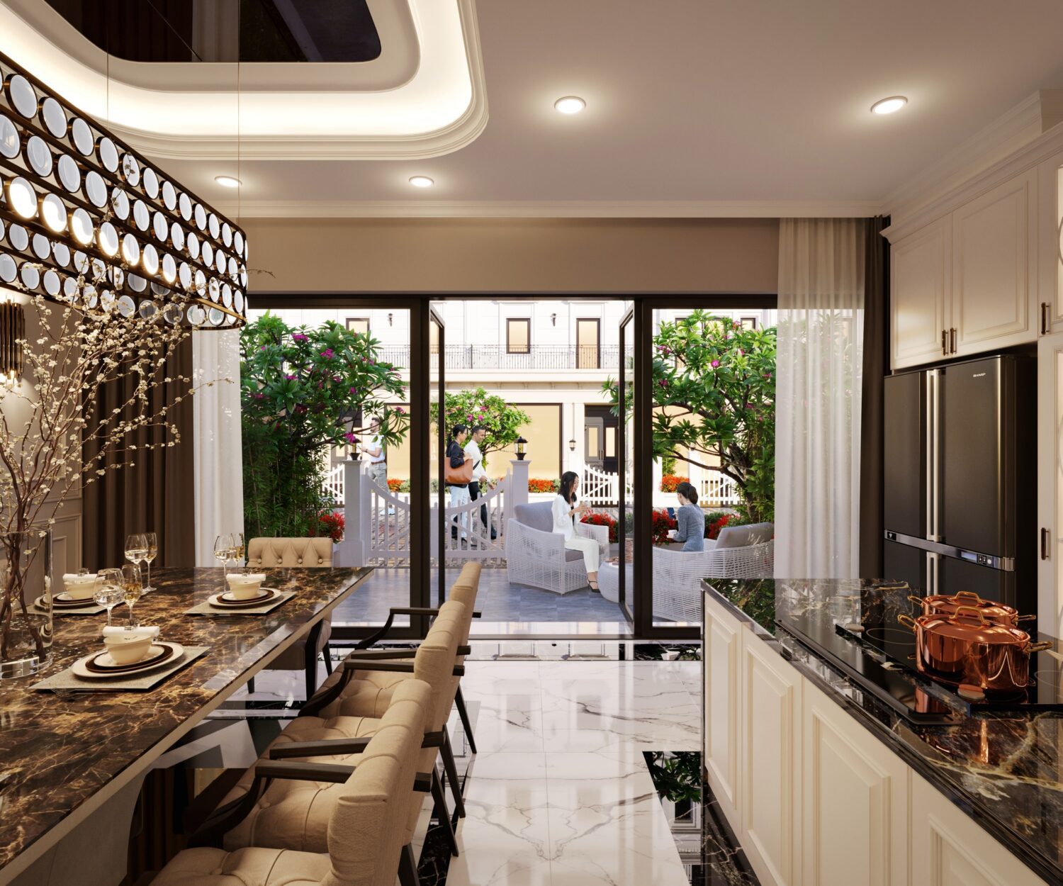 3D Interior Model Living room Scene 3dsmax 2412890