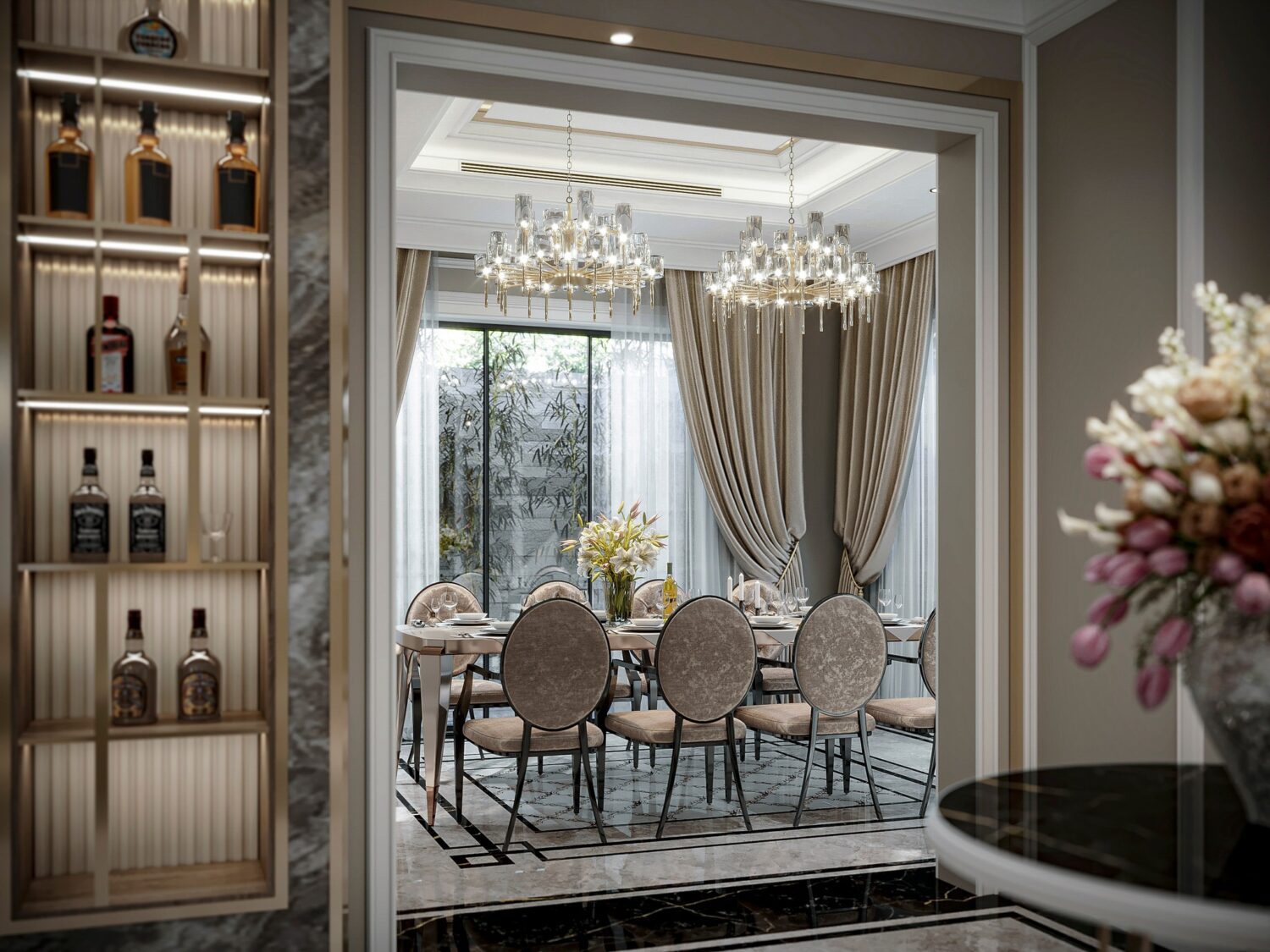 3D Interior Model Living room Scene 3dsmax 2412891