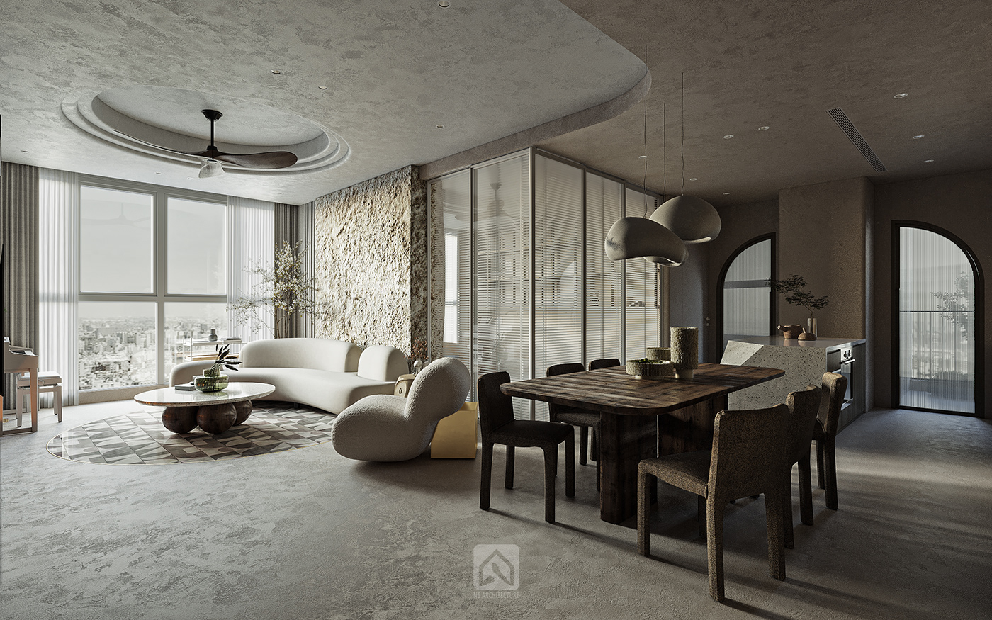 3D Interior Model Living room Scene 3dsmax 2412900
