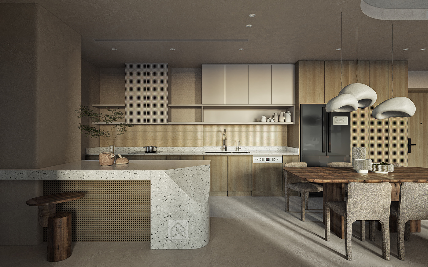 3D Interior Model Living room Scene 3dsmax 2412900