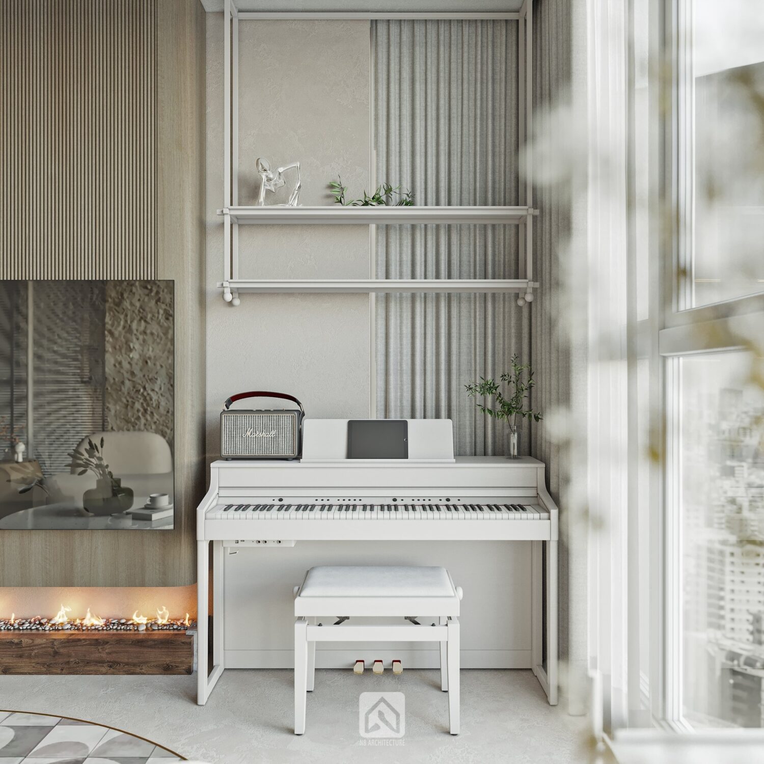 3D Interior Model Living room Scene 3dsmax 2412900