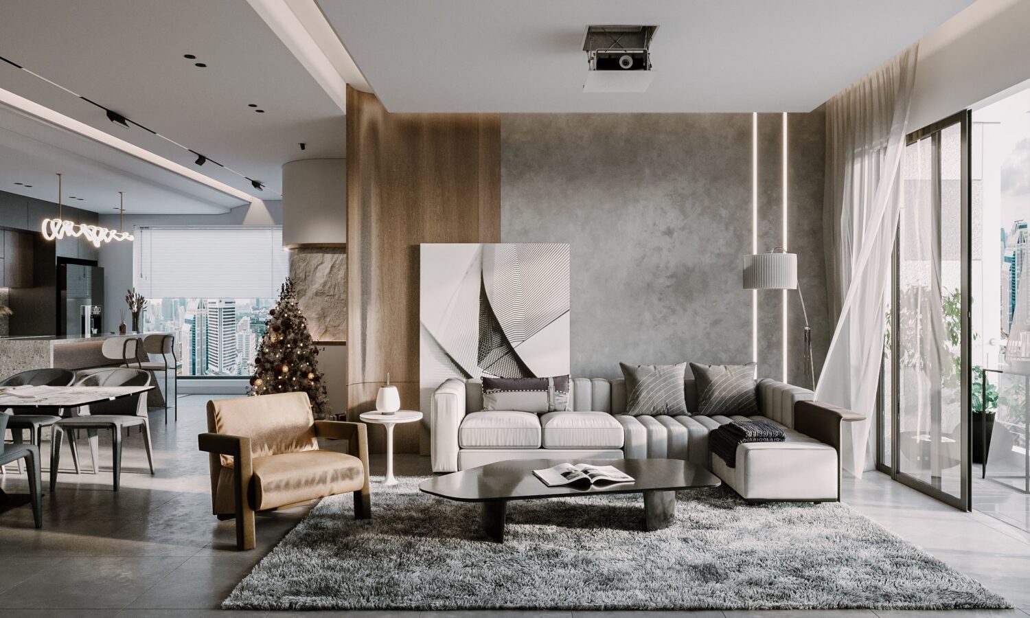 3D Interior Model Living room Scene 3dsmax 2412906