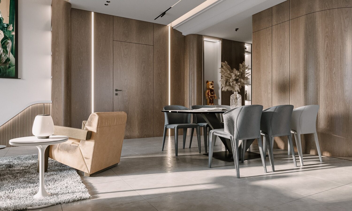 3D Interior Model Living room Scene 3dsmax 2412906