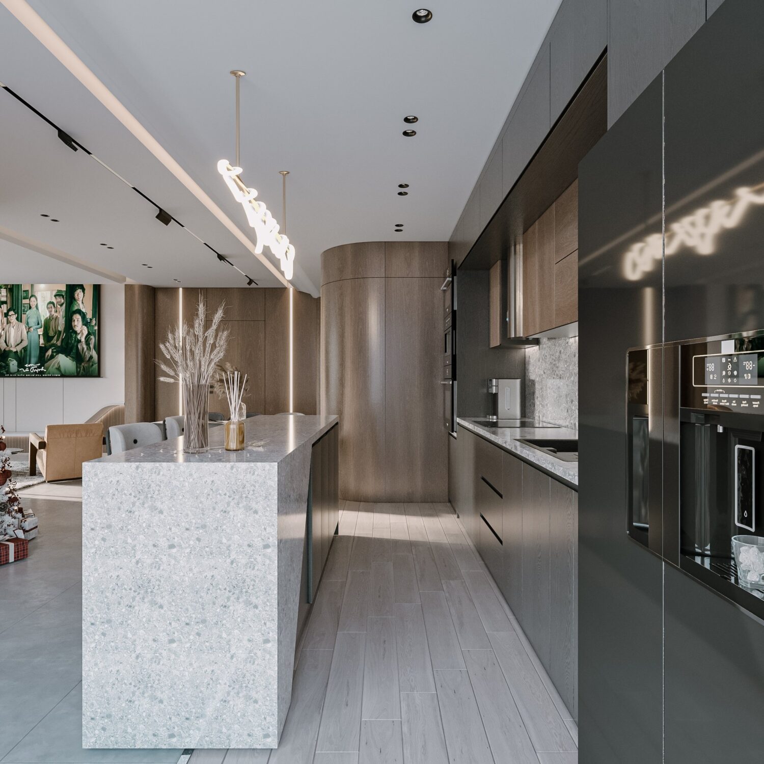 3D Interior Model Living room Scene 3dsmax 2412906