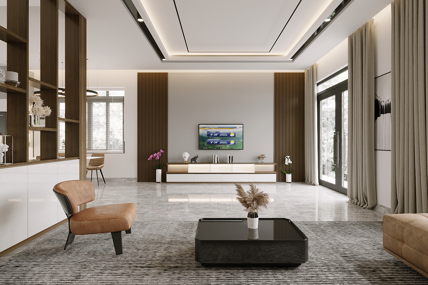 3D Interior Model Living room Scene 3dsmax 2412907