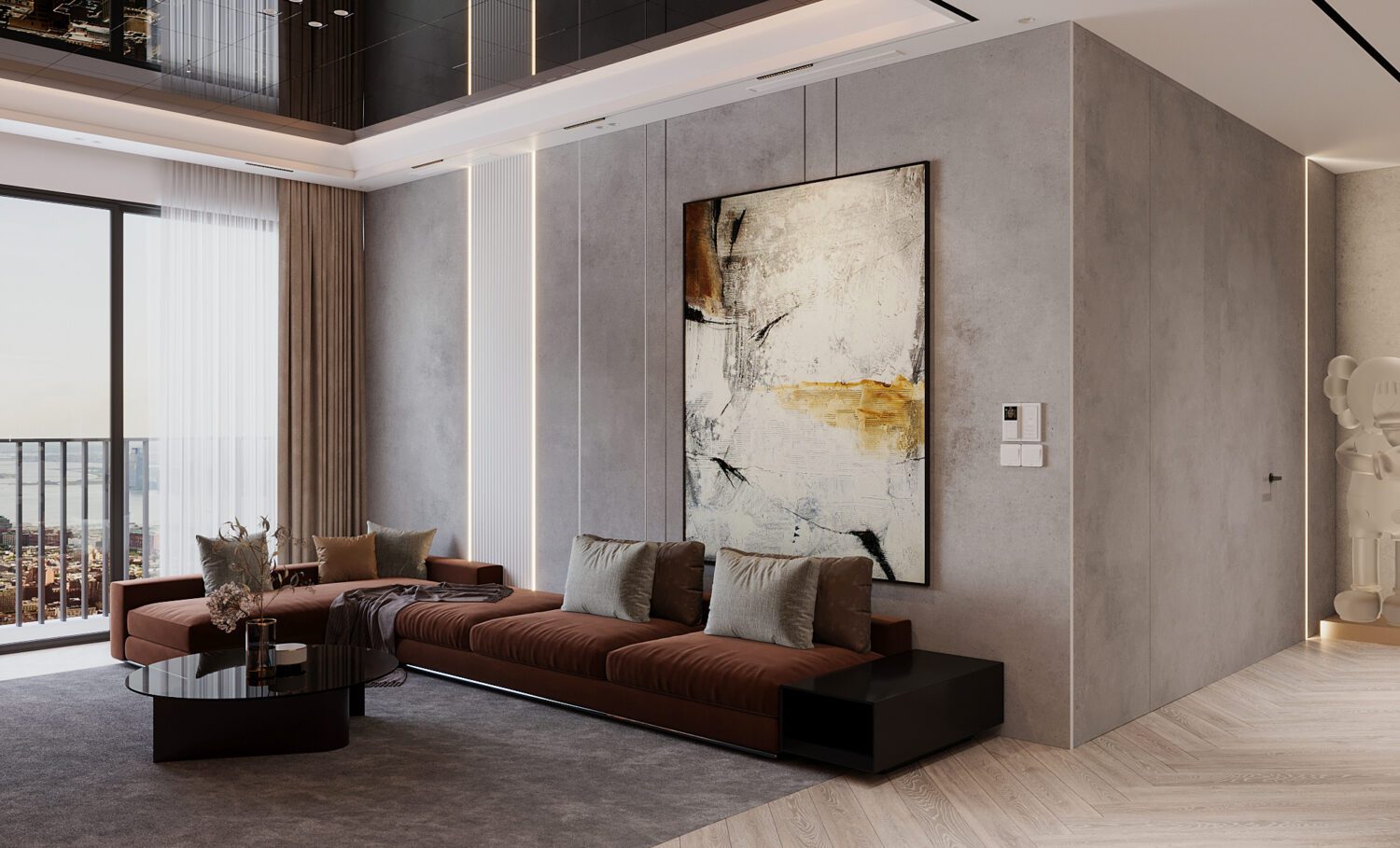 3D Interior Model Living room Scene 3dsmax 2412909