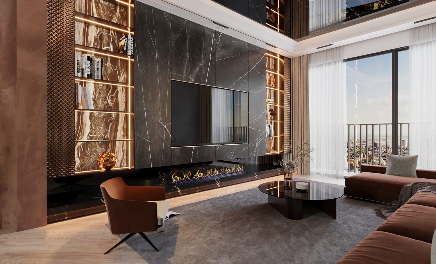 3D Interior Model Living room Scene 3dsmax 2412909