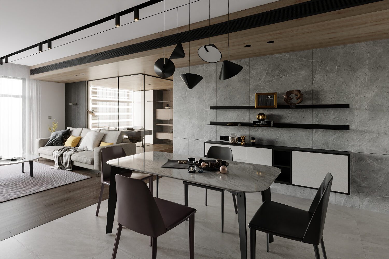 3D Interior Model Living room Scene 3dsmax 2412913