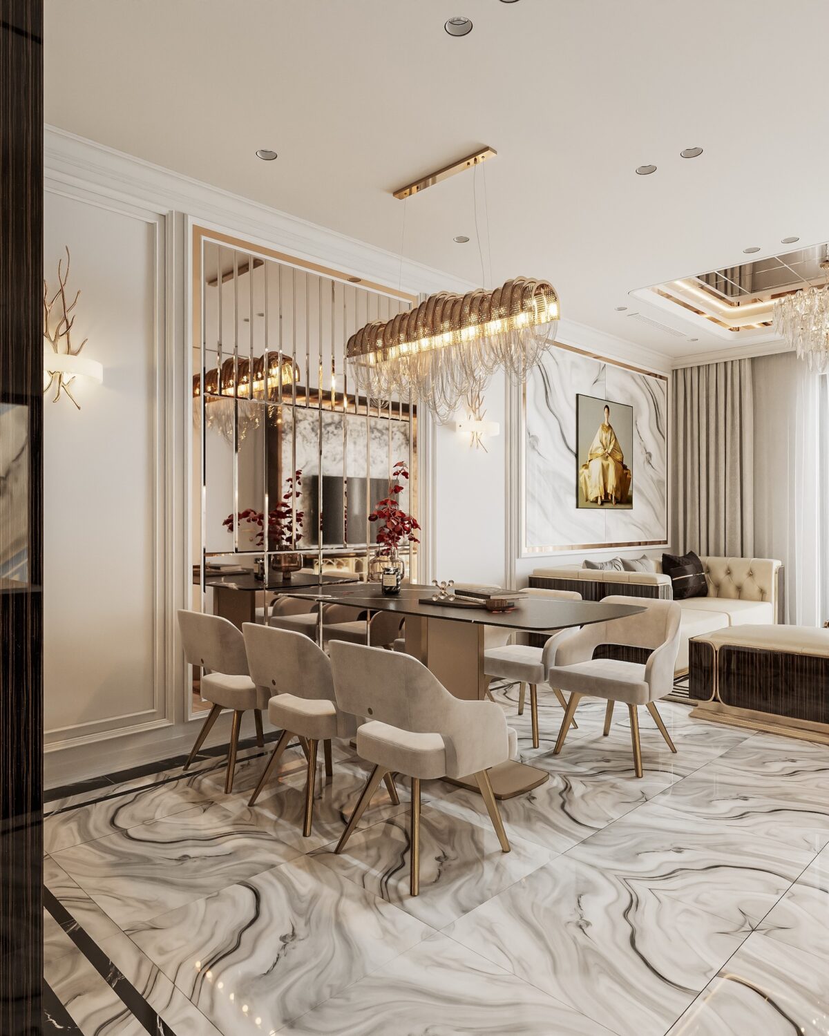 3D Interior Model Living room Scene 3dsmax 2412923