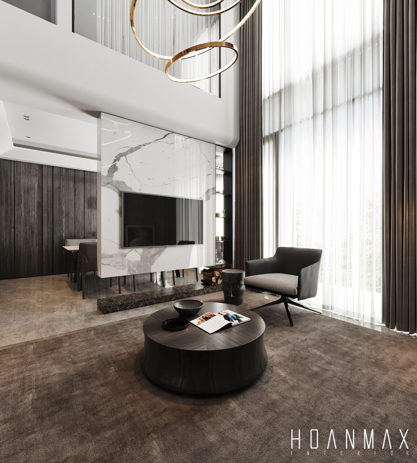 3D Interior Model Living room Scene 3dsmax 2412924