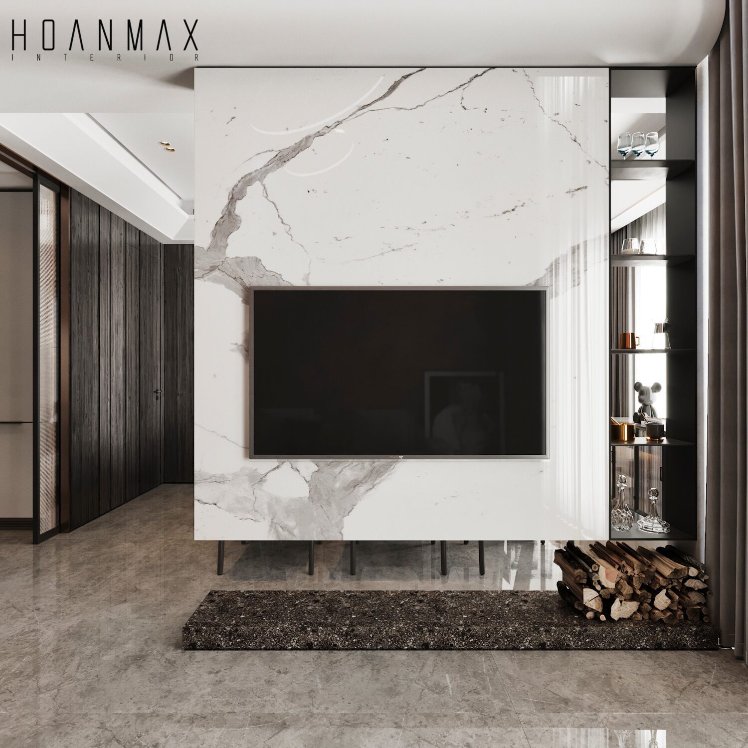 3D Interior Model Living room Scene 3dsmax 2412924