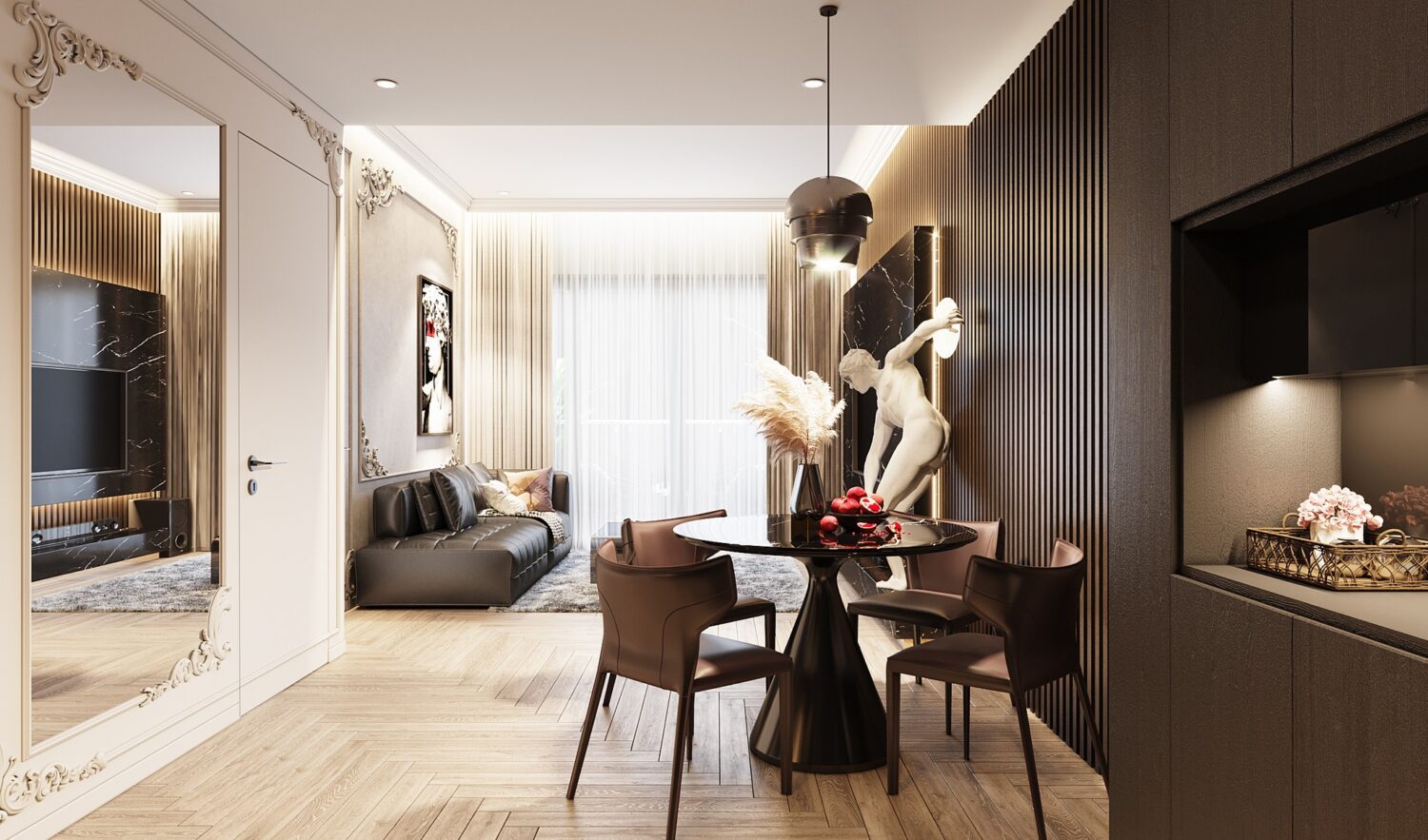 3D Interior Model Living room Scene 3dsmax 2412930