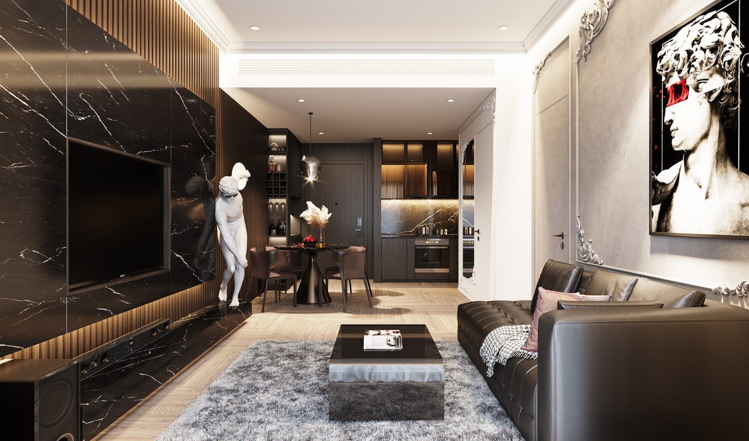 3D Interior Model Living room Scene 3dsmax 2412930